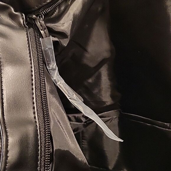 NWT! Victoria’s Secret Lace Up Corset Black Rose Gold Weekender Travel Tote Bag - Picture 5 of 8